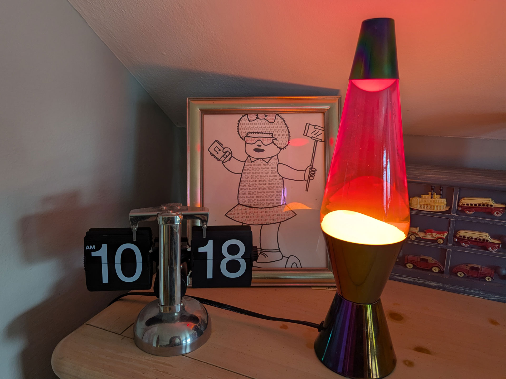 The flip clock