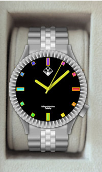 the glitzy watch