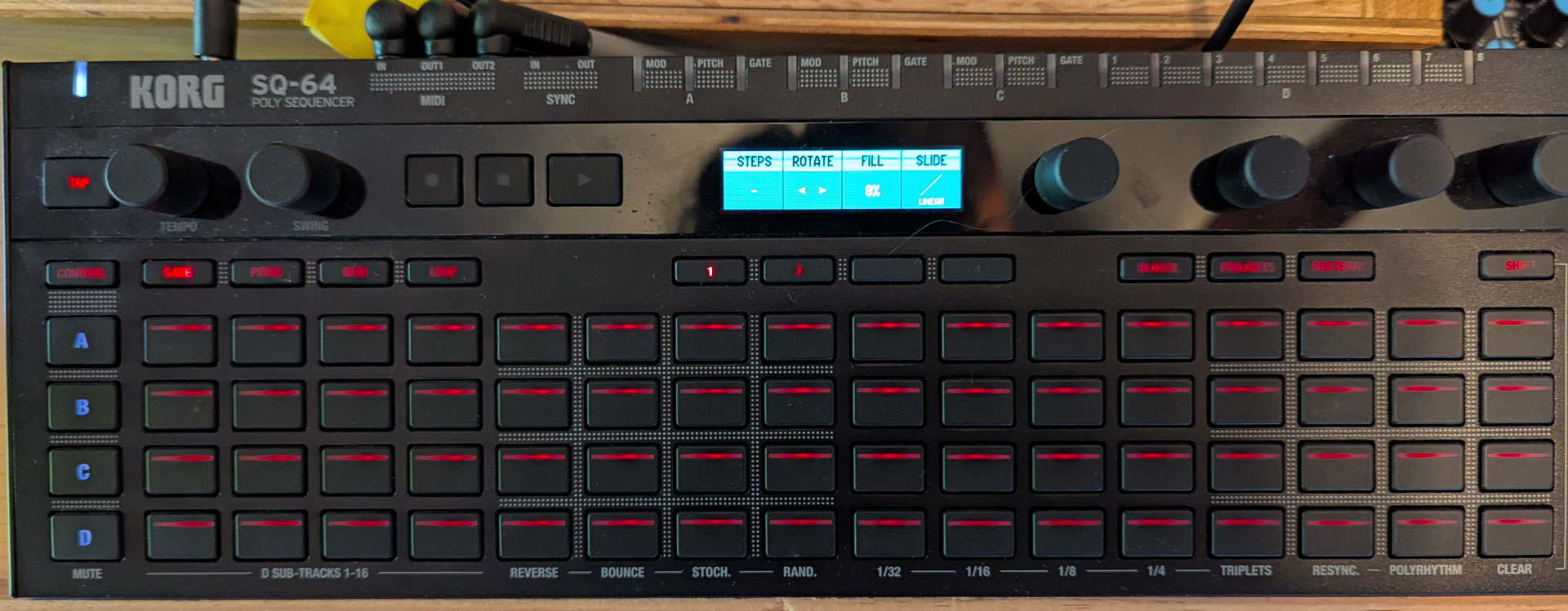 The Korg SQ-64