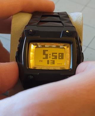 Cycling through the modes on the BG-2100