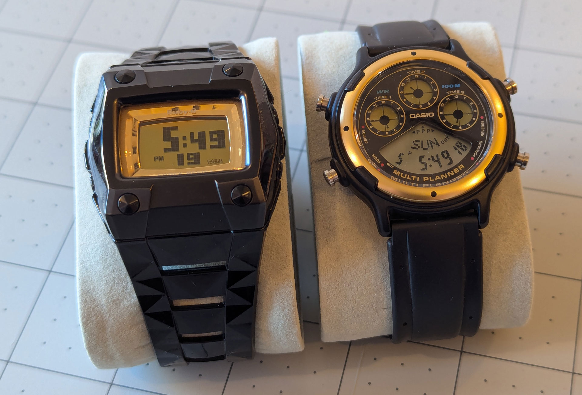 The two watches, again