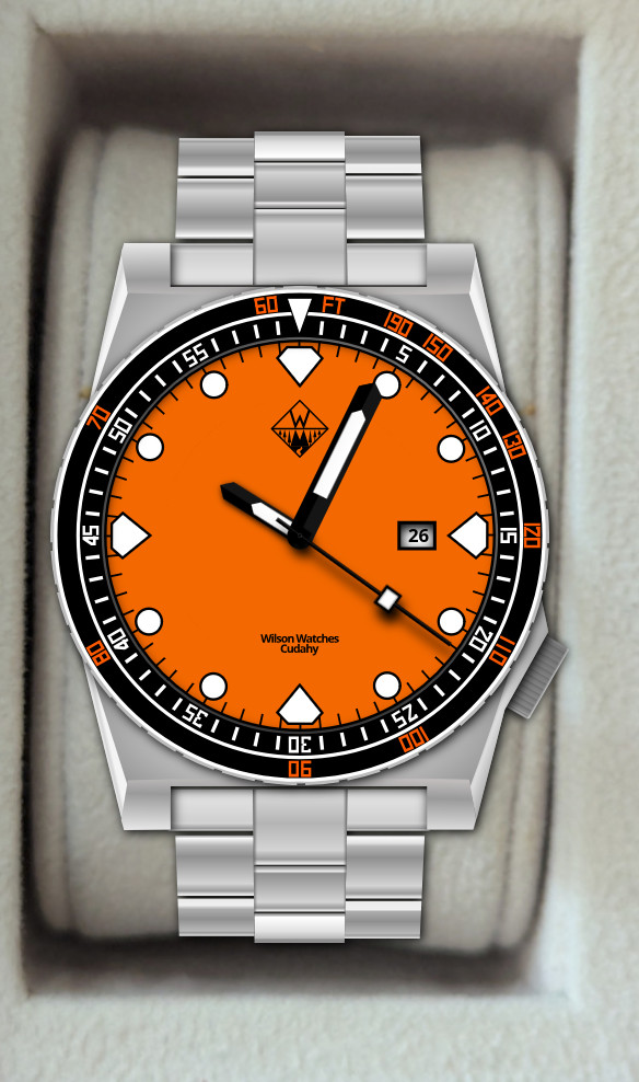 the watch simulator with an outer bezel