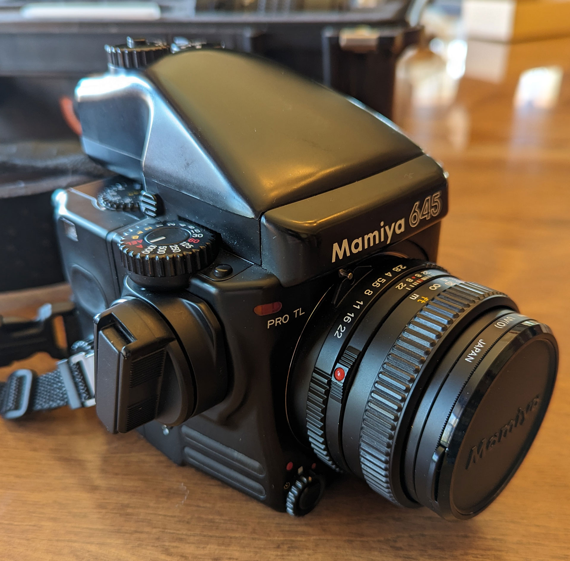 the Mamiya 645 Pro TL