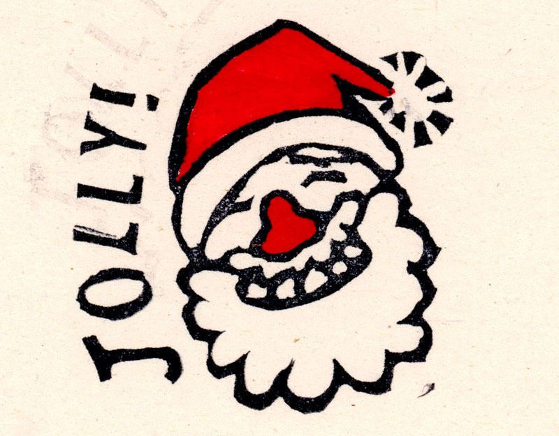 Santa, who is jolly