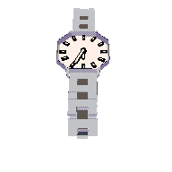 a watch icon, for the watch section